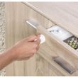 Economy package of 4 magnetic locks for drawers and cabinet doors REER 51020