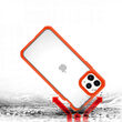 Coque iPhone 11 Pro IT Skins Hybride Solide Corail & Transparent (antishock)