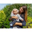 Casti antifonice pentru bebelusi, ofera protectie auditiva, SNR 25, ajustabila 47-54 cm, 12+ luni, roz, Reer SilentGuard Baby 53074