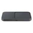 Incarcator Original Duo Pad Samsung Wireless 15W cu incarcare rapida Negru (incarcator priza inclus)