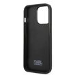 Custodia per iPhone 13 Pro Karl Lagerfeld Ikonik Fiore Grigio