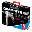 Drilling machine, screw (drill), with percussion, 720 W, chuck 0-13 mm, Graphite