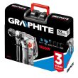 Bohrhammer, SDS Plus, 1500 W, 4,5 J, Graphit