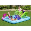 Aufblasbarer Pool für Kinder, zum Spielen, mit Rutsche, 239 x 206 x 86 cm, Bestway Fantastic Aquarium