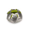 Vapeur pliable Joseph&Joseph Bloom, 16 cm, acier inoxydable, vert