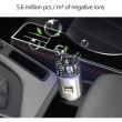 Purificatore d'aria per auto 2in1, con caricatore per auto USB, 2 porte