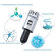 Purificatore d'aria per auto 2in1, con caricatore per auto USB, 2 porte