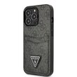 Custodia Guess 4G Saffiano Doppia Carta per iPhone 13 Pro Nero
