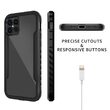 iPhone 12 Mini Lemontti Armor Metal Black Hülle