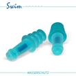 Earplugs for swimming, prevents water from entering the ears for adults, reusable, hypoallergenic, blue, SANOHRA Swim