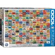 Puzzle Eurographics - Volkswagen Groovy Bus, 1000 Teile