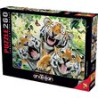 Puzzle Anatolien - Tigre Selfie, 260 pièces