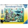 Puzzle Ravensburger - Animali sottomarini, 100 pezzi XXL