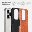 Husa iPhone 14 Pro Burga Dual Layer Vintage Edition