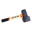 Stone hammer with rubber, 1.5 kg, RICHMANN EXCLUSIVE