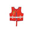 Vesta de inot pentru copii, ajustabila, 19–30 kg (3-6 ani), marimea M, rosie, cu imprimeu crocodil, Reer MySwimBuddy Swim Vest M, 66044