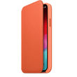 Original iPhone X / XS Apple Leder Folio Sunset Hülle