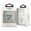 Funda Airpods Pro Guess Silicona Vintage Azul / Fucsia