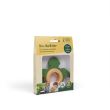 Giocattolo da dentizione biologico, in legno e gomma naturale, Tartaruga, Grunspecht 689-00