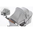  Premium zonnescherm voor kinderwagens, zonwering UPF 50+, grijs, Rear ShineSafe Premium 84121