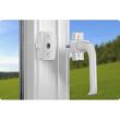 Pacchetto economico di 3 serrature per porte balcone e finestre, senza forare né incollare, bianco, Reer WinLock 70060