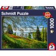 Puzzel 1000 stukjes - Tulpen bloeien: eiland Mainau