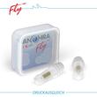 Bouchons d&#39;oreilles pour protection auditive des enfants lors des vols en avion, 1 an+, transparents, réutilisables, hypoallergéniques, SANOHRA Fly Kids