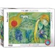 Puzzle Eurographics - Marc Chagall: Die Liebhaber von Vence, 1000 Teile