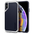 iPhone XS Max hoesje Spigen Neo Hybrid Satijn Zilver
