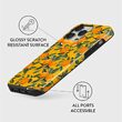 iPhone 14 Pro Max Burga Dual Layer Orange Lemonade case
