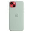 Funda de Silicona Original Apple iPhone 14 Plus, MagSafe, Suculentas