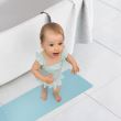 Antislipbadmat met zuignappen, natuurlijk rubber, antibacterieel, rechthoekig, 97 x 36 cm, blauw, MyHappyBath Mat XL, Reer 76033