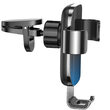 Baseus Auto Glaze Gravity Black Halterung (mit Belüftungsclip)