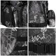 Cartella/zaino turistico, Springos, modello Survival, 4 in 1, impermeabile, 50 L, mimetico, grigio, 50x40x50 cm