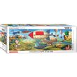 Puzzle 1000 pieces panoramic Eurographics - The Great Race