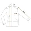 Fleecejacke für Damen, Modell Woman Line, schwarz, Größe XL/42, NEO