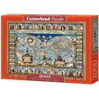 Puzzle Castorland - Karte des Wortes, 2000 Teile