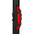 Kit freins et phares de vélo, Springos, LED, 6/4 modes d'éclairage, aluminium et plastique, chargement USB, 6,5x3,5x2,5 cm