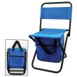 Mini-Klappcampingstuhl, mit Tasche, blau, max. 80 kg, 20x25x47cm
