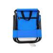 Mini-Klappcampingstuhl, mit Tasche, blau, max. 80 kg, 20x25x47cm
