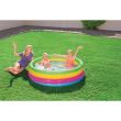 Aufblasbarer Pool für Kinder, rund, Regenbogen, 157 x 46 cm, Bestway Rainbow