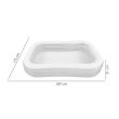 Aufblasbarer Pool, rechteckig, 269 x 175 x 51 cm, Bestway Family