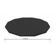Poolabdeckungsplane, PVC, schwarz, 366 cm, Bestway