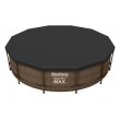 Poolabdeckungsplane, PVC, schwarz, 366 cm, Bestway