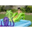 Aufblasbarer Pool für Kinder, zum Spielen, mit Rutsche, 239 x 206 x 86 cm, Bestway Fantastic Aquarium