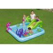 Aufblasbarer Pool für Kinder, zum Spielen, mit Rutsche, 239 x 206 x 86 cm, Bestway Fantastic Aquarium