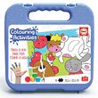 Puzzle para colorear Educa - Puzzle para colorear Animales de Granja, 20 piezas