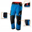 Pantalón de trabajo HD+, azul/negro, talla XXL, Neo