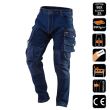 Pantaloni da lavoro tipo jeans, con rinforzi sulle ginocchia, modello Denim, taglia M/50, NEO