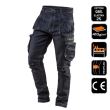 Pantalón de trabajo tipo jeans con 5 bolsillos, Modelo Denim, talla M/50, NEO